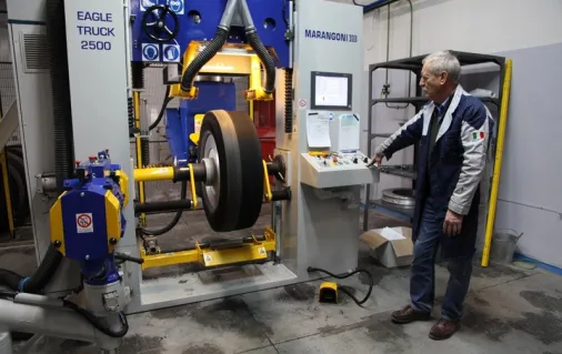 Процесс восстановления шин